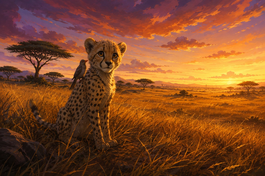 Borderland — Kito and Nia at dawn